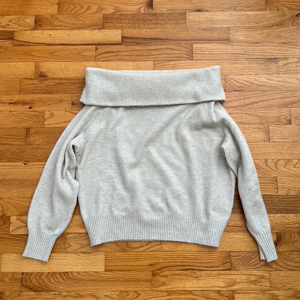 H&M off-the-shoulder sweater